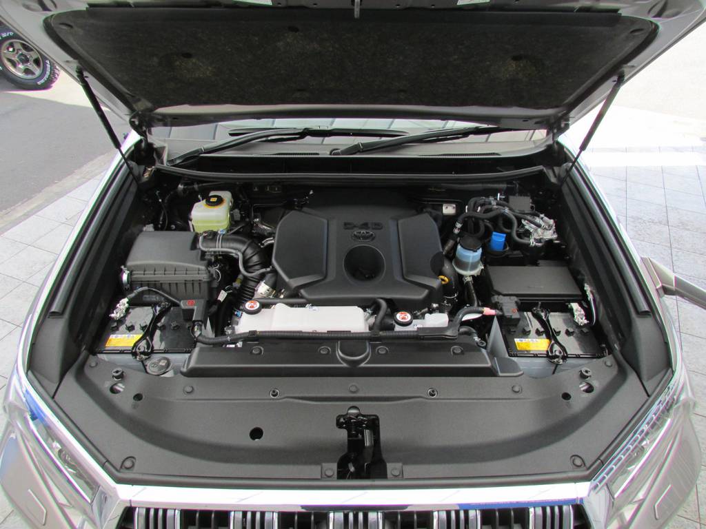 2.8L　ディーゼルエンジン！！