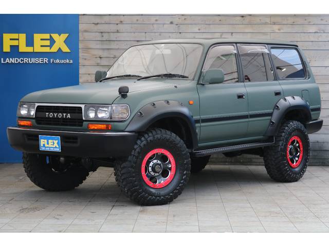 ランクル80　VX　ディーゼルターボ！渋めのマッドグリーン！