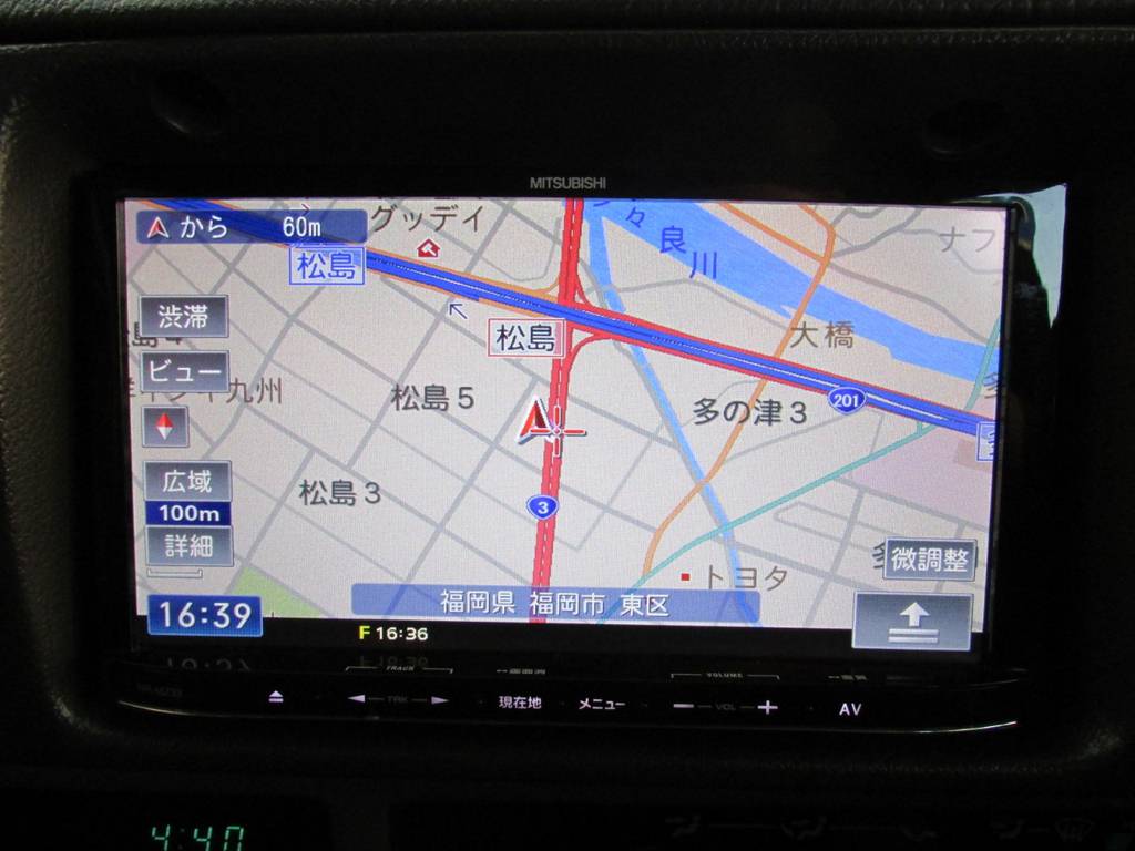 地デジナビ♪駐車時安心のバックカメラも付いてますよ♪