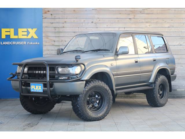 ランクル８０ＶＸリミテッド、チョイ悪仕様マッドグレー入庫致しました！