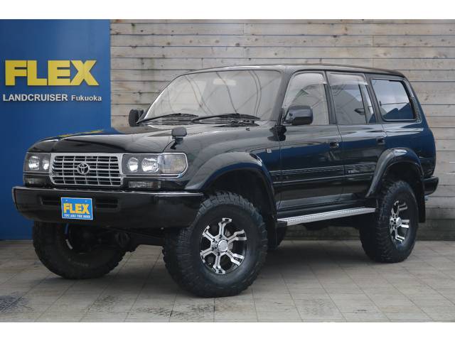 ランクル８０が低走行、フルカスタムで入庫です！