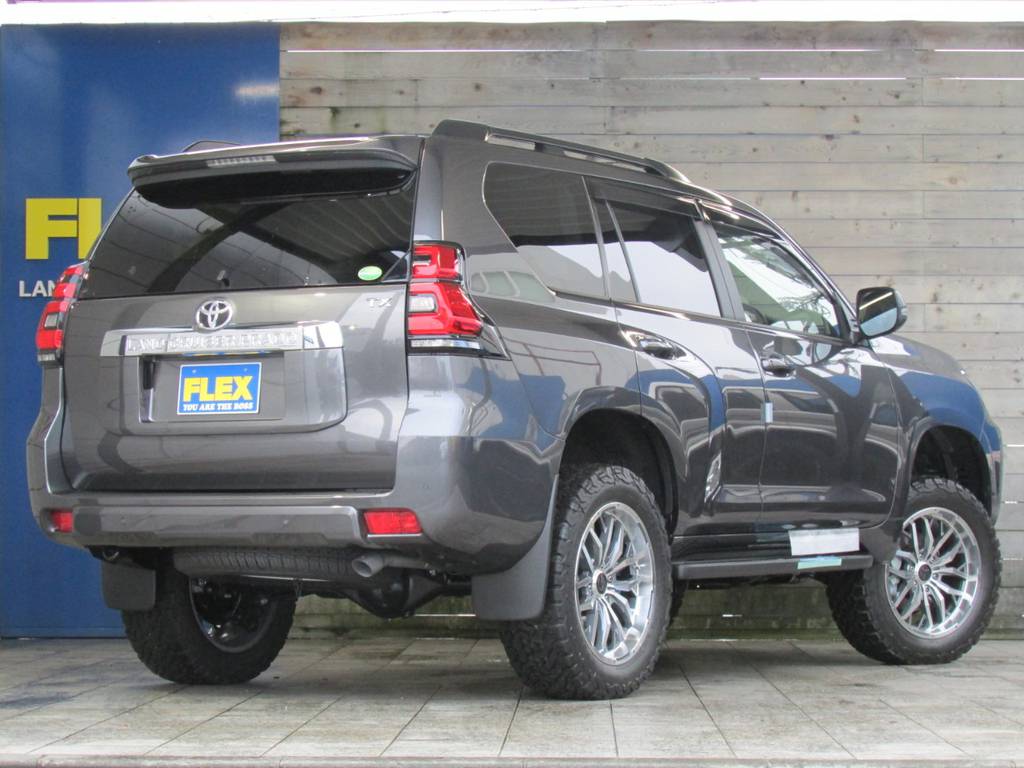 はる♪様　BSCDサラダークグレー トヨタ ランドクルーザープラド 2.8 TX ディーゼルターボ 4WD