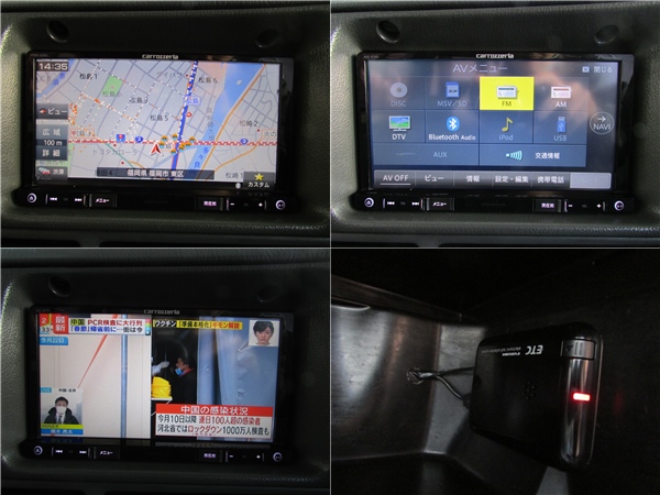 フルセグナビ、ＥＴＣもインストール済み