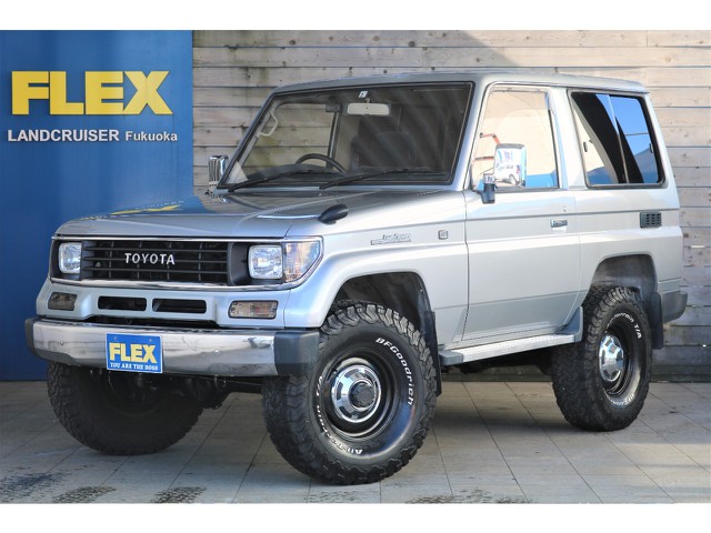 ７１プラドの５速マニュアル車が低走行１５万キロ台で入庫致しました！