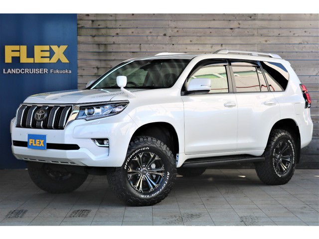 新型ランクル１５０プラド、ＴＸーＬパッケージ、ガソリン車の試乗車が完成致しました！