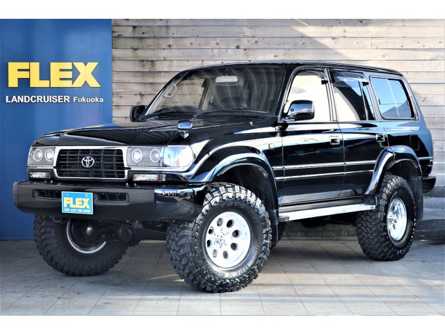 ランクル８０後期型ガソリン車が入庫致しました！