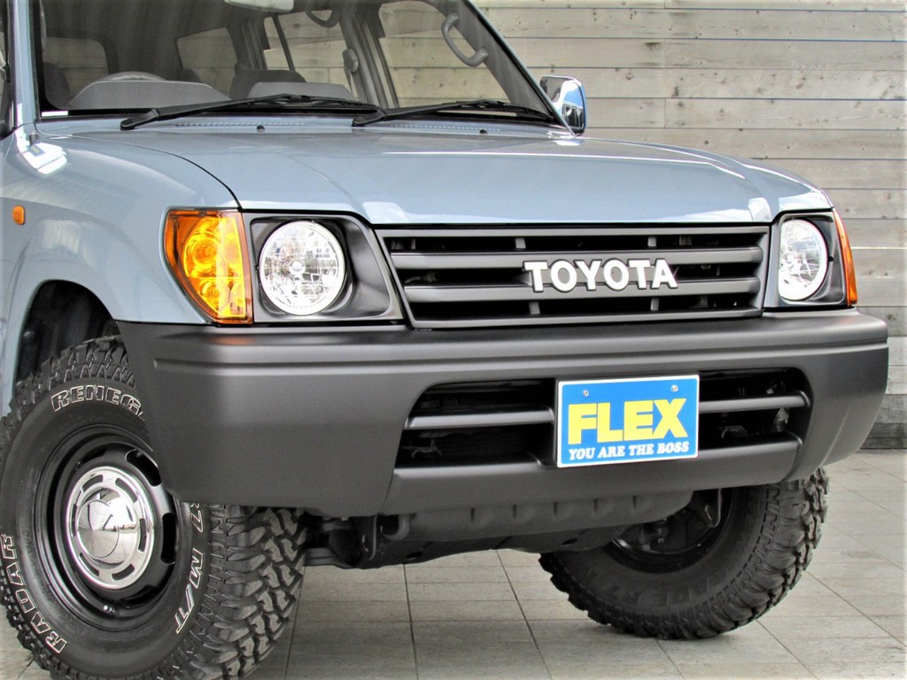 ＦＬＥＸオリジナルＴＯＹＯＴＡグリルも新品インストール！
