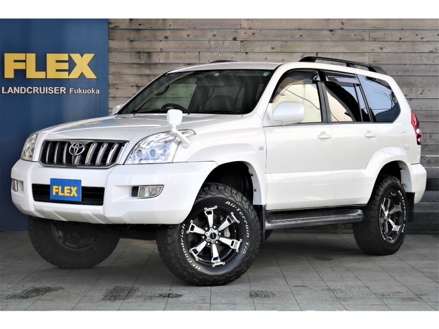 ランクル１２０プラド、ガソリン車が入庫致しました！