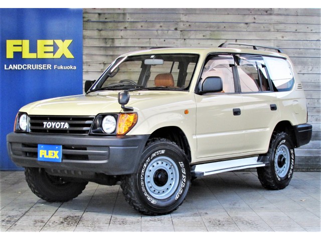 ９５プラド、ガソリン車のクラシックスタイルが入庫致しました！