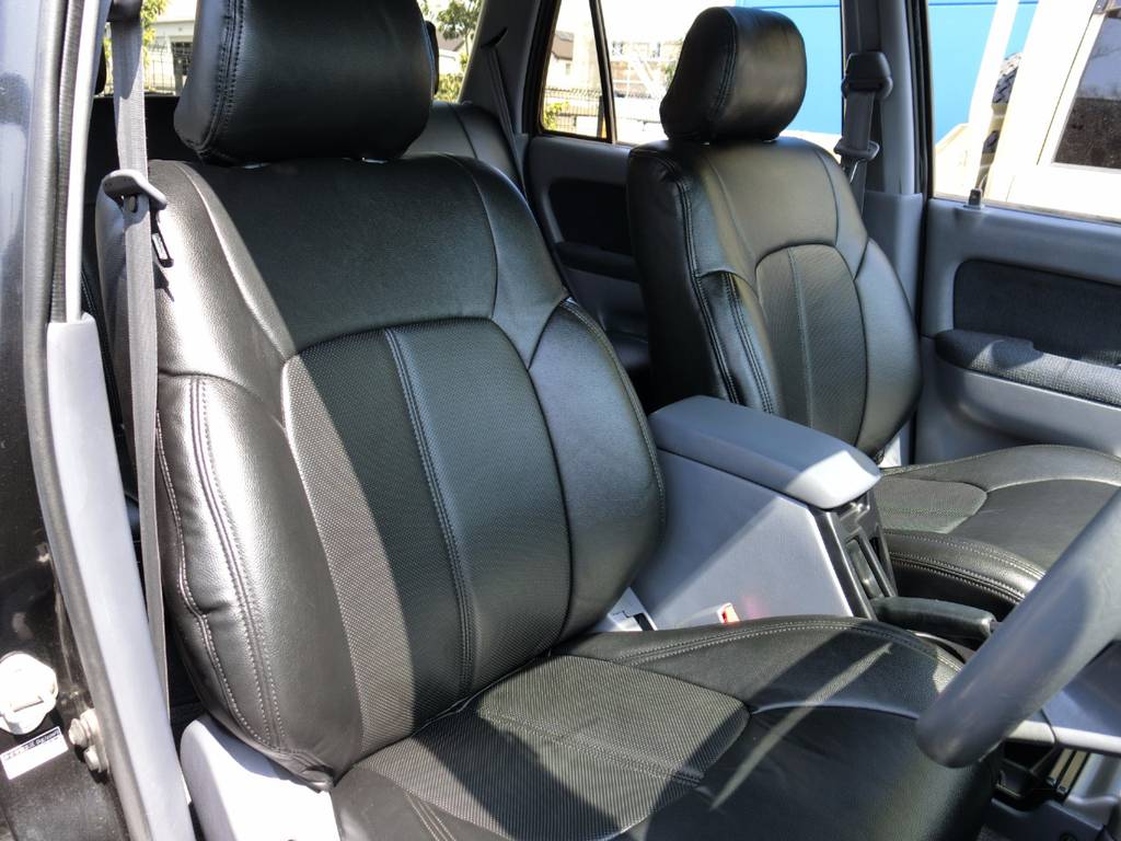 座り心地も良く、長距離ドライブも苦にしません!