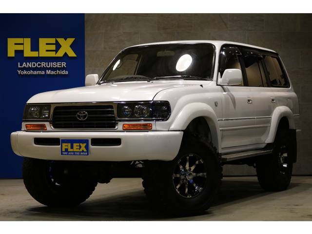 パールホワイトペイント！背面レス！３インチＵＰ！ＭＫＷ１６インチＡＷ＆３１５ＡＴ！ガナドールマフラー！新品レンズ類！