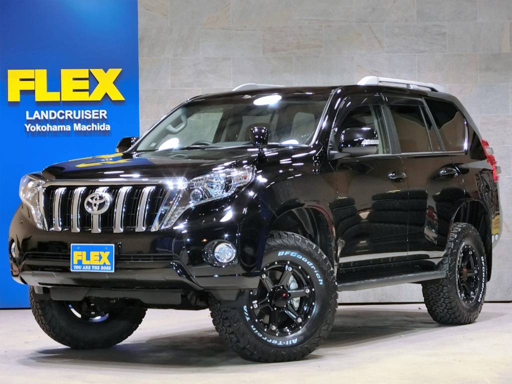 新車ベース！ブラックカスタマイズの１５０プラドが仲間入り！