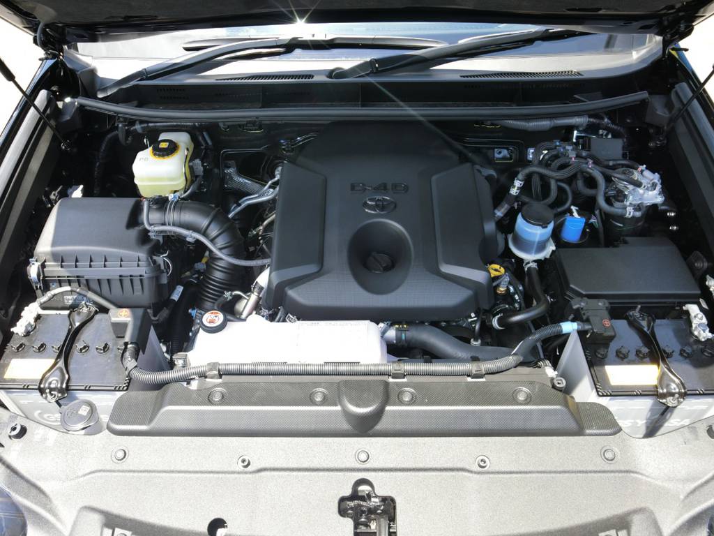 新型ディーゼルターボエンジン！トルクフルな走りと、燃費の良さが特徴です！