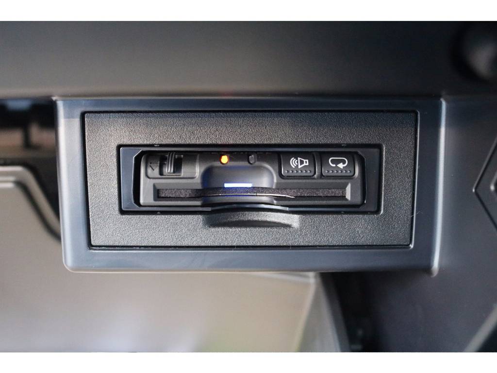 ダッシュボード内にＥＴＣ車載器も付いております！配線が見えずスッキリしてます！
