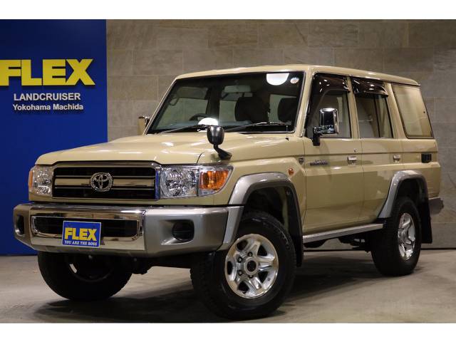 再販モデルのランクル７６！人気のベージュカラー！前後デフロック＆寒冷地仕様！