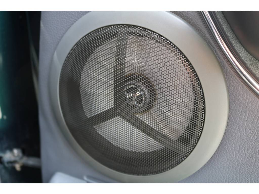 フロントスピーカーは社外に変更済みです！