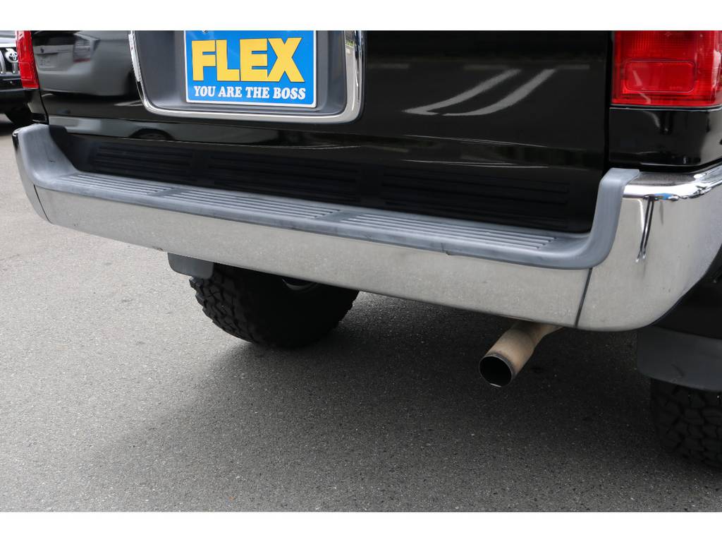 専用装備のメッキバンパーも綺麗な状態です！