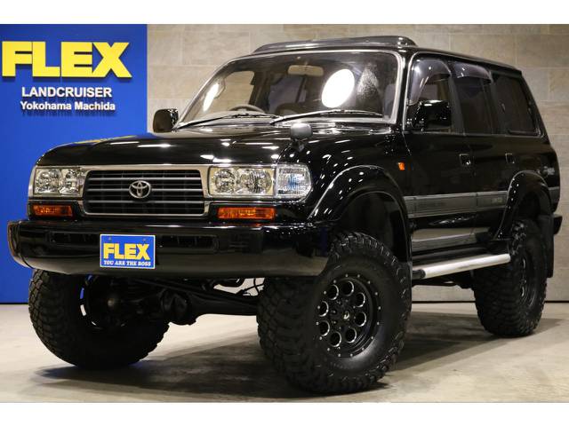 後期最終モデル！ＡＢＳ＆ダブルエアバック標準装備！希少純正ブラックカラー＆背面レス仕様！３インチリフトアップ済！新品プロコンプショック！新品社外１６ＡＷ＆ＢＦグッドリッチ３１５ＭＴ！