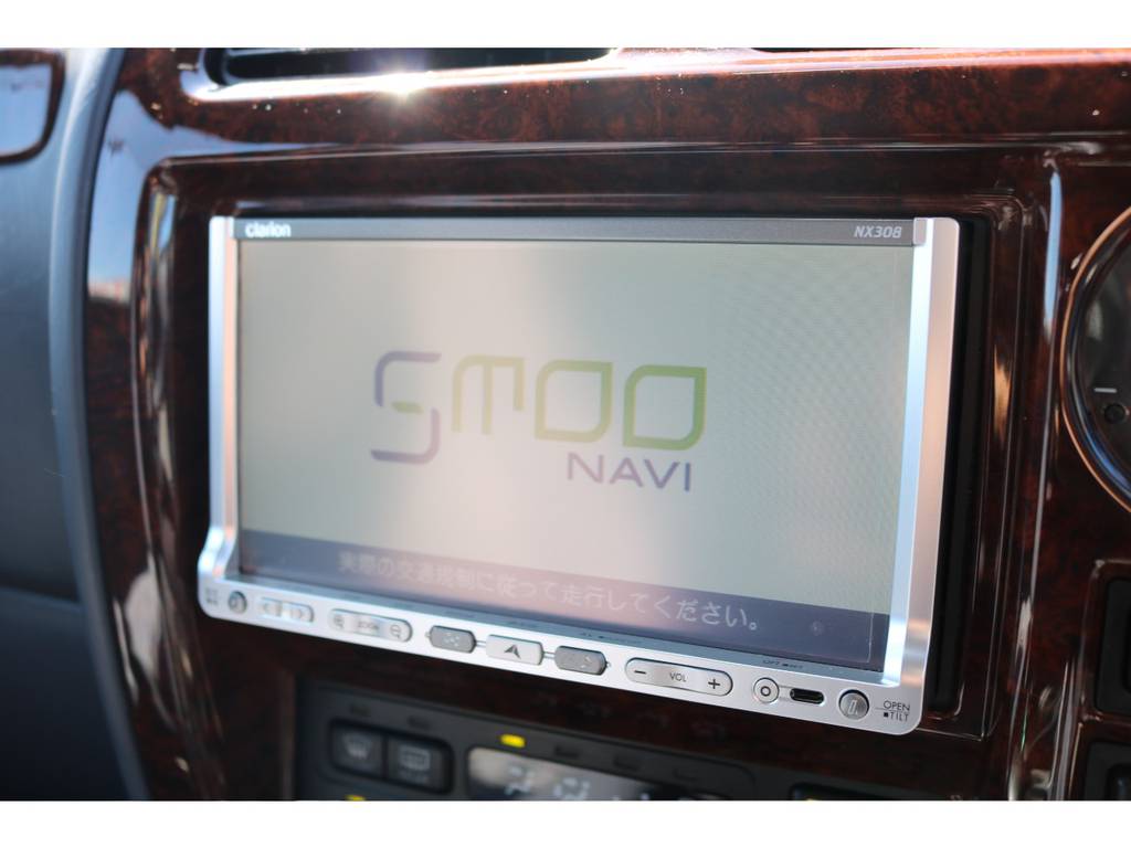 社外ナビが装着済！新しいナビやＥＴＣ車載器等のお取り付けもご相談下さい！