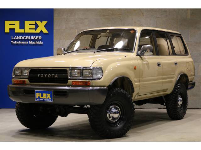 ベージュカラーペイント！ナローボディー化＆角目４灯フェイス！３インチＵＰ！輸出用鉄チンホイール！