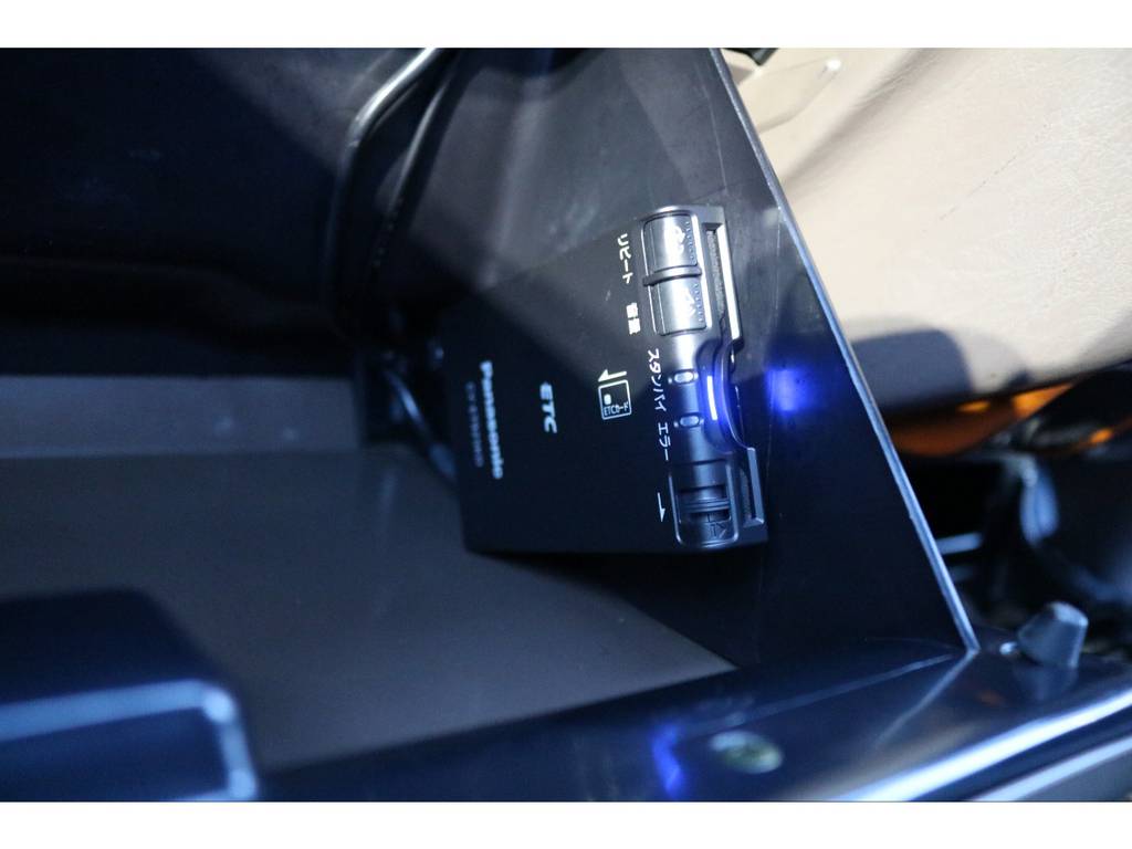 グローボックス内にはＥＴＣ車載器が装着されております！