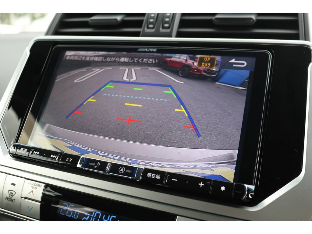 現行モデルからインストール可能になった、ＢＩＧ－Ｘ９インチナビを装着！ワイド画面による楽しいドライブを！