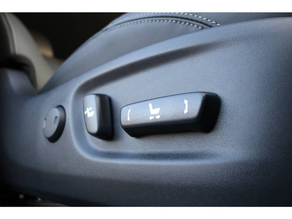 Ｌパッケージ標準装備！パワーシート！