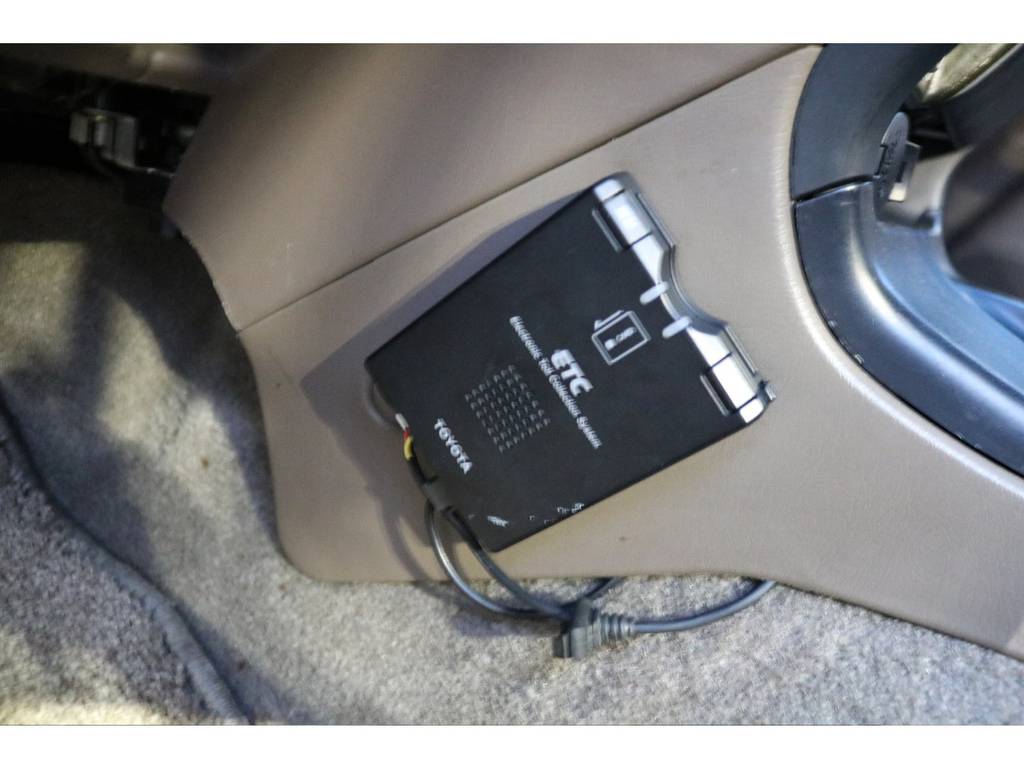 あると便利なＥＴＣ車載器付きです！