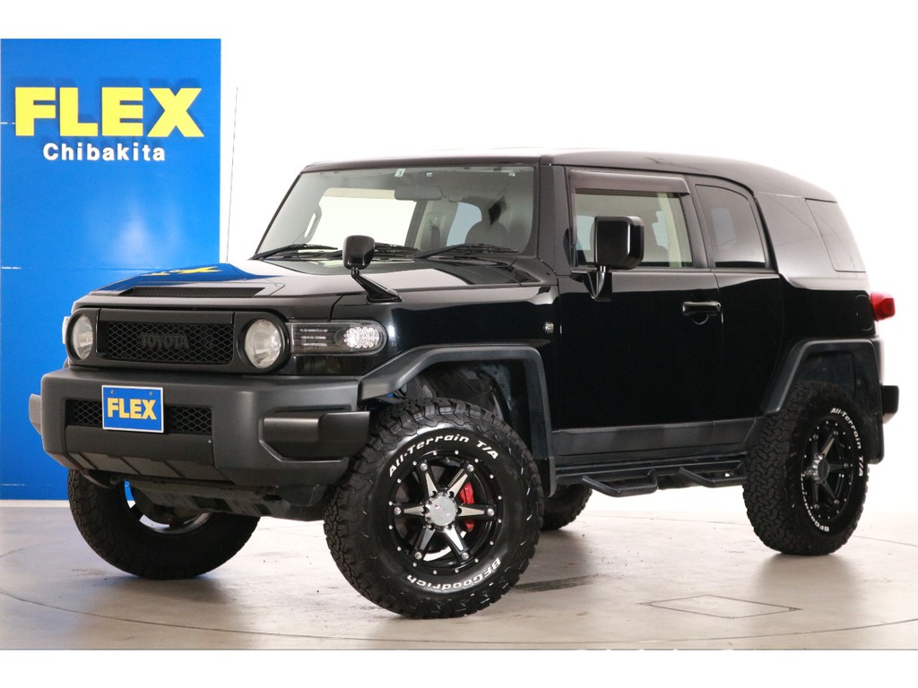 トヨタ Fjクルーザー 4 0 ブラックカラーパッケージ 4wd 車探しなら中古車 新車の専門店flex フレックス へ