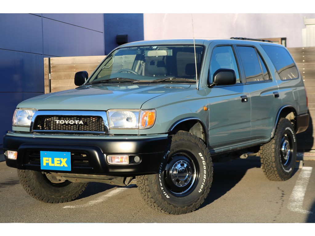 トヨタ ハイラックスサーフ 2 7 Ssr V ブラックナビゲーター 4wd 車探しなら中古車 新車の専門店flex フレックス へ