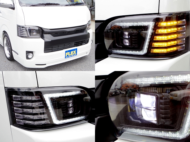 コプラス　ＬＥＤヘッドライト装着！とってもカッコいい顔付きになります！