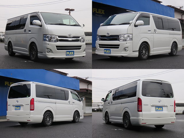 フルエアロの他にもお得な装備が盛り沢山の車輌です♪