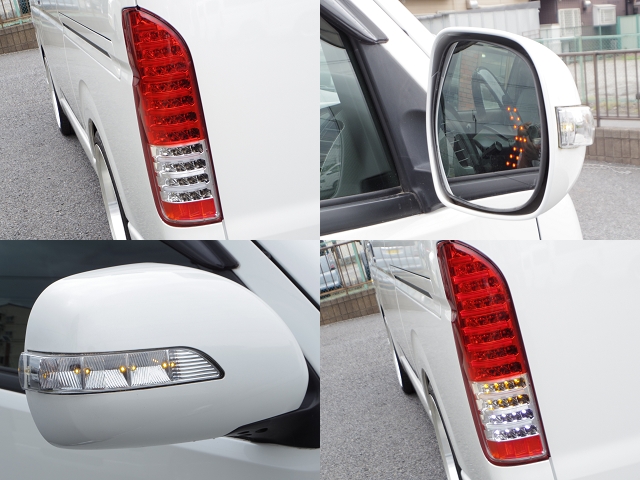 社外ＬＥＤウインカーミラー＆ＬＥＤテール装着済み