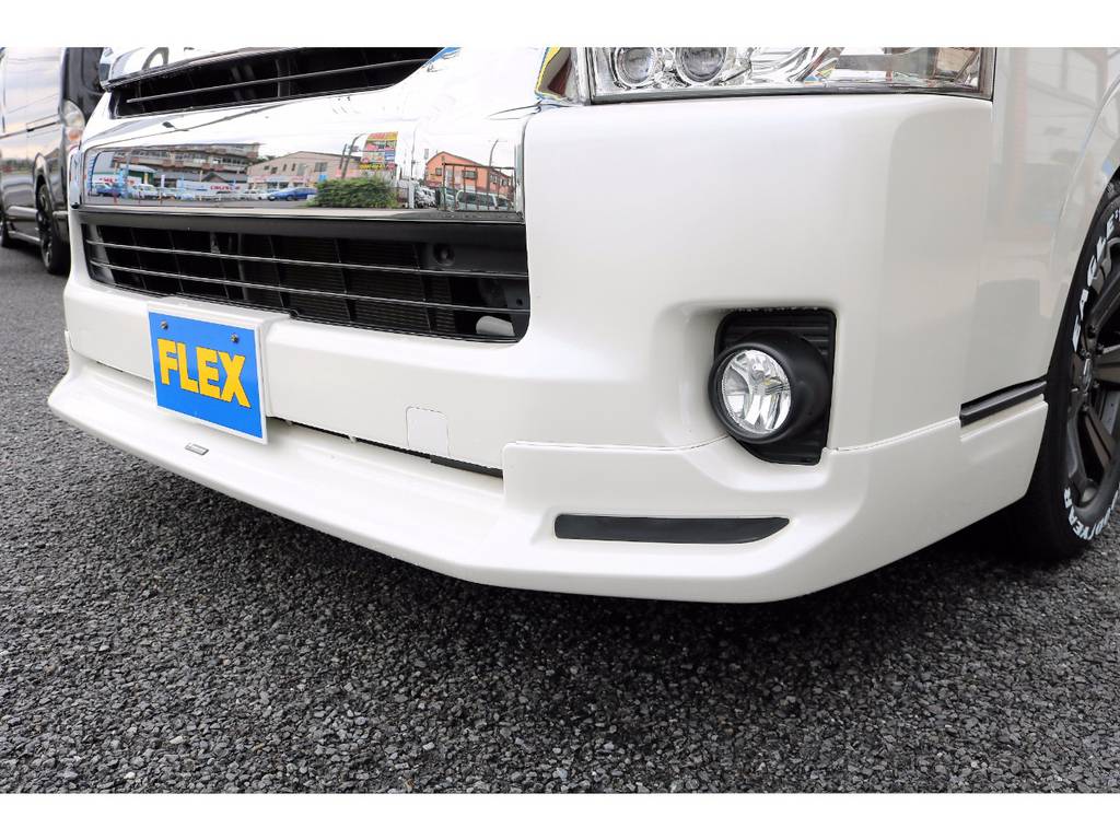 トヨタ純正モデリスタフロントリップスポイラーを装着！スポーティーな仕上がりです！