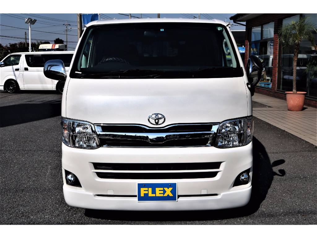 ハイエースの事ならFLEXハイエースさいたま店にお任せください！アフターサービスも頑張ります！