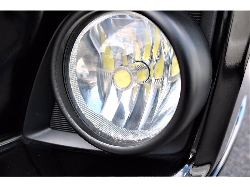 LEDフォグランプに変更済みです！