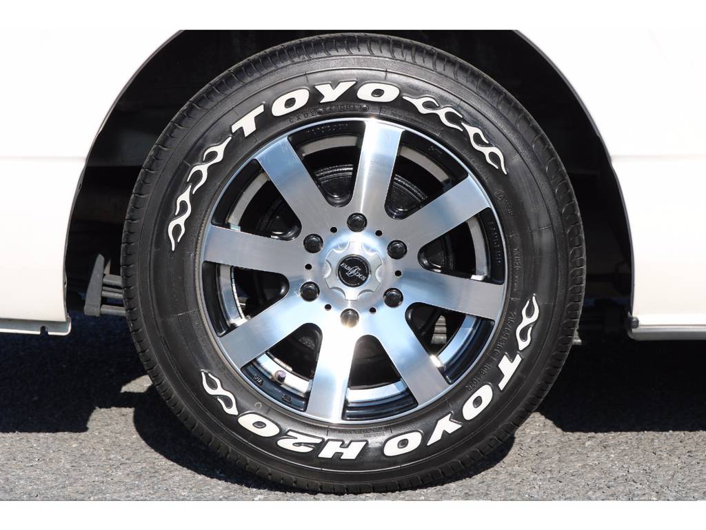 ＴＯＹＯ‐Ｈ２０タイヤを装着！車検対応ですのでタイヤ交換不要です。