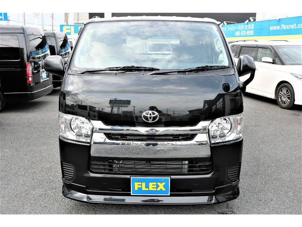 ハイエースの事ならFLEXハイエースさいたま店にお任せください！アフターサービスも頑張ります！