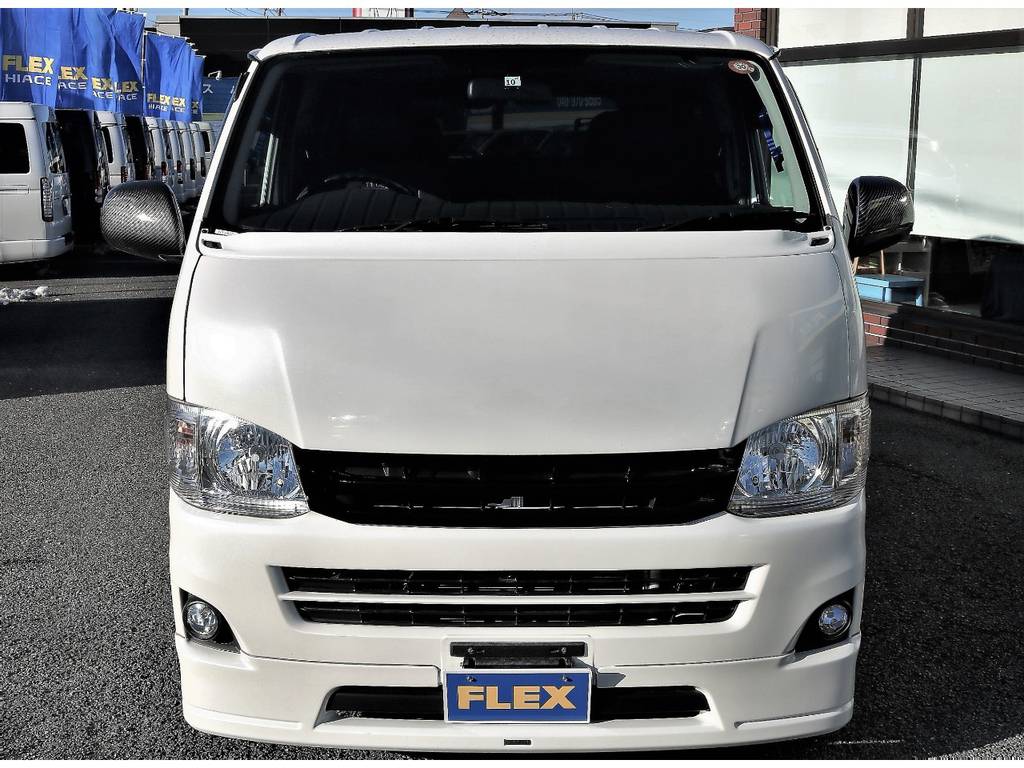 ハイエースの事ならFLEXハイエースさいたま店にお任せください！アフターサービスも頑張ります！