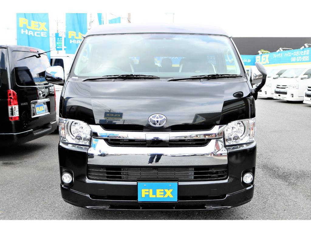 ハイエースの事ならFLEXハイエースさいたま店にお任せください！アフターサービスも頑張ります！