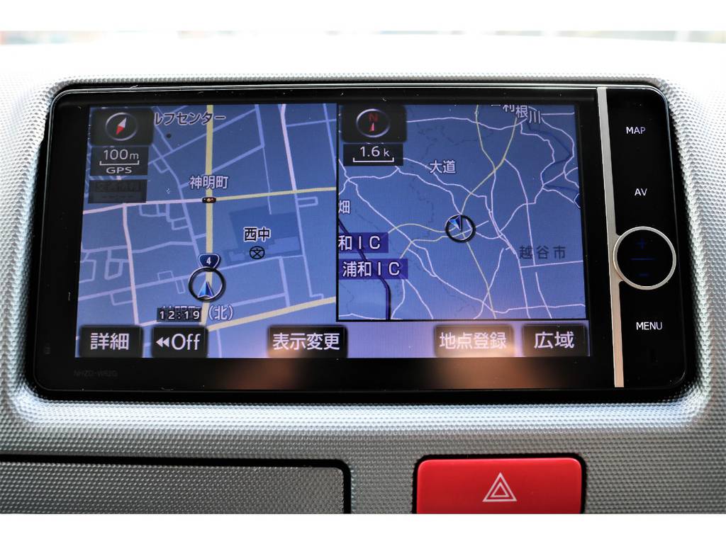 見やすい且つ扱いやすいナビです！