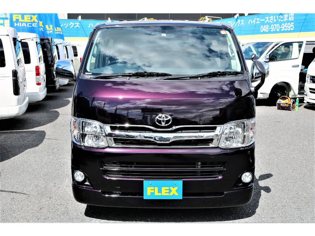 ハイエースの事ならFLEXハイエースさいたま店にお任せ下さい！アフターサービスも頑張ります！