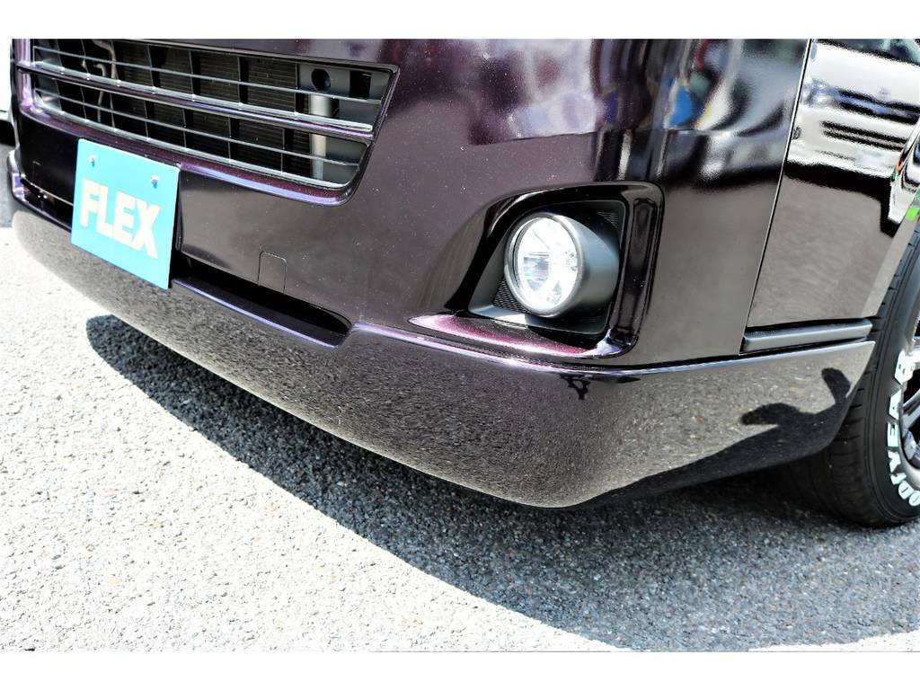 新品オリジナルリップスポイラーを装着！