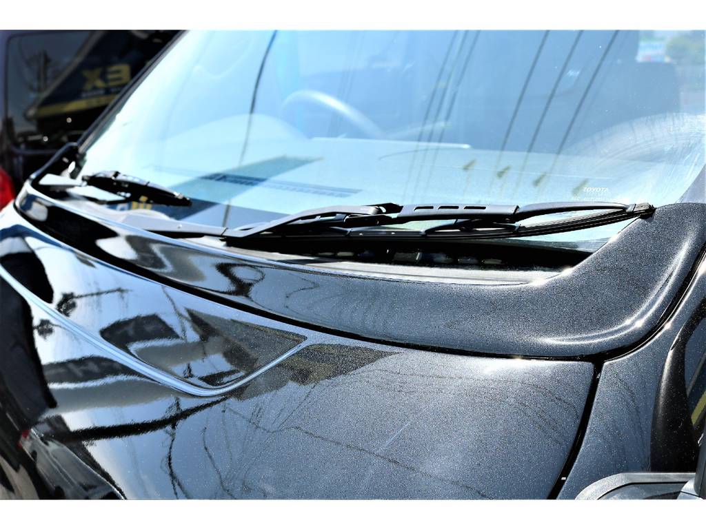 フロント廻りを一味違った印象を持たせるワイパーカウルです！