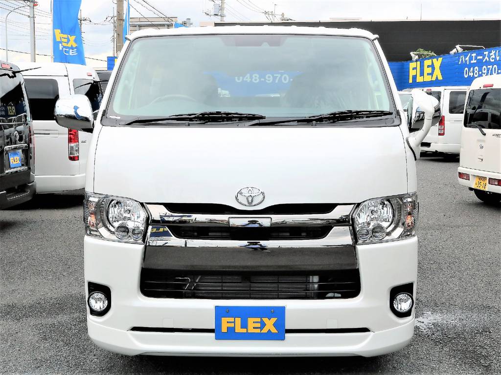 ハイエースの事ならFLEXハイエースさいたま店にお任せください！アフターサービスも頑張ります！