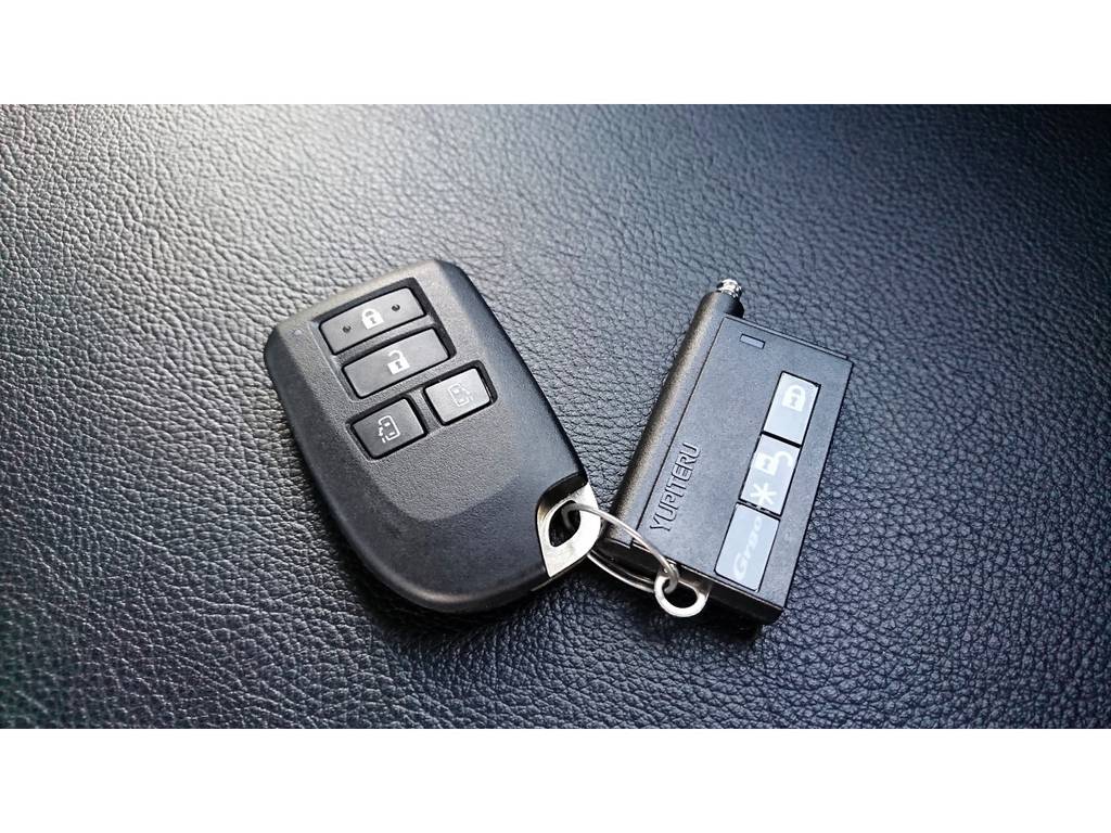 プロショップモデルのスマートキー連動セキュリティ付きです！
