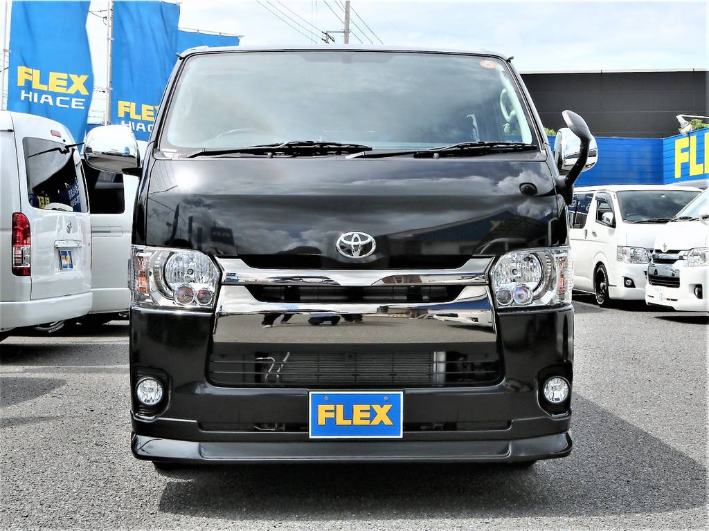 ハイエースの事ならFLEXハイエースさいたま店にお任せください！アフターサービスも頑張ります！