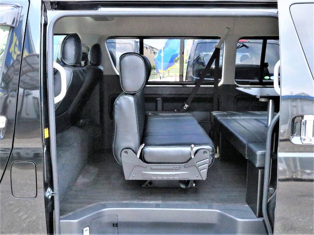 対座式にもレイアウトが出来ます！