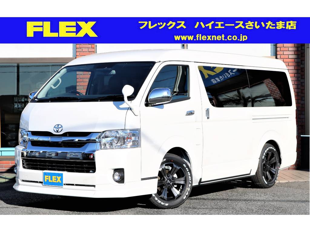 新車ハイエースワゴンＧＬ　フローリング仕様！！