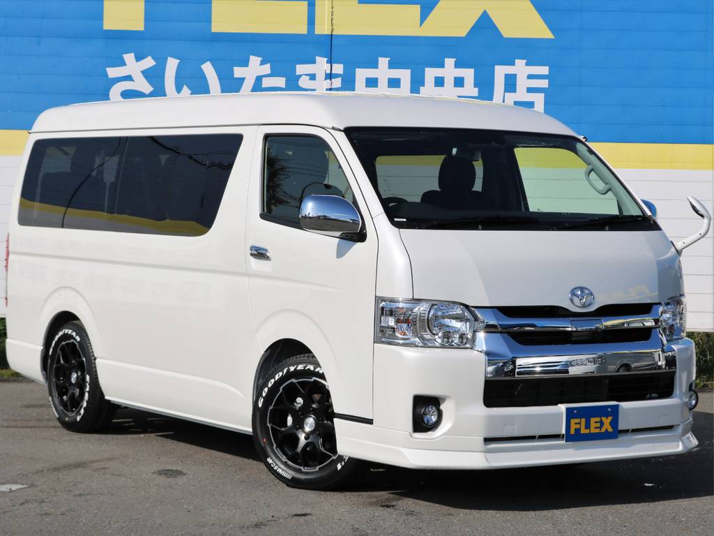 ハイエースワゴン　４WD　TSS付き車両入庫しました！